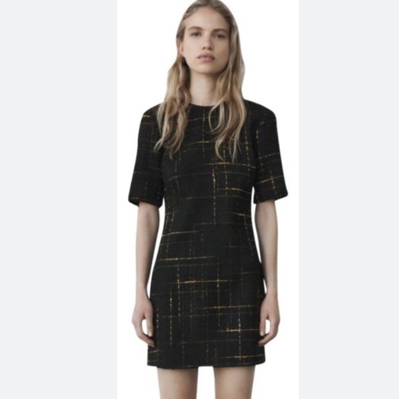 Zara textured tweed short dress NWT bloggers favorite - Picture 3 of 8